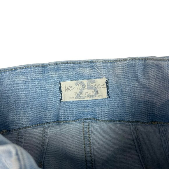 We The Free People Jayde Flare Jeans Size 25 Waist High Rise WashedOut OB1184972 - Picture 7 of 14